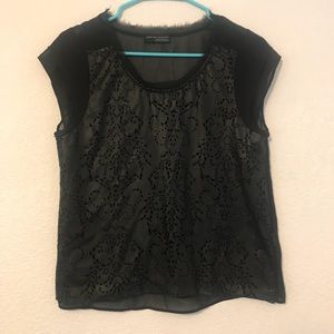 Women’s Zara W&B collection top